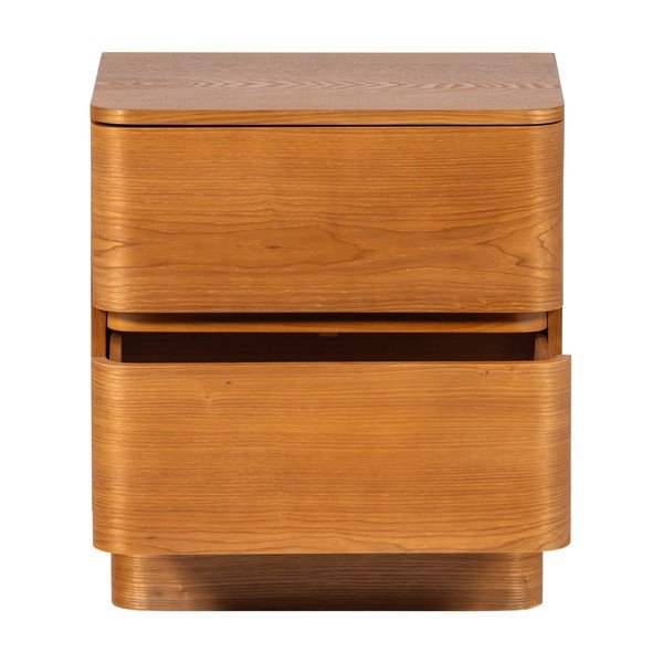 Natūralios spalvos naktinis staliukas Fejo – WOOOD-image-2