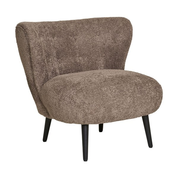 Iš boucle krėslas rudos spalvos Covelo – House Nordic