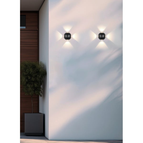 Lauko šviestuvas su judesio jutikliu ø 10,5 cm Avisio – Trio-image-1