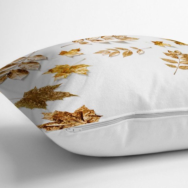 Pagalvės užvalkalas Minimalist Cushion Covers Golden Leaves, 42 x 42 cm-image-1
