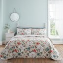 Lovatiesė smėlio spalvos dvigulei lovai 220x230 cm Pippa Floral Bird – Catherine Lansfield