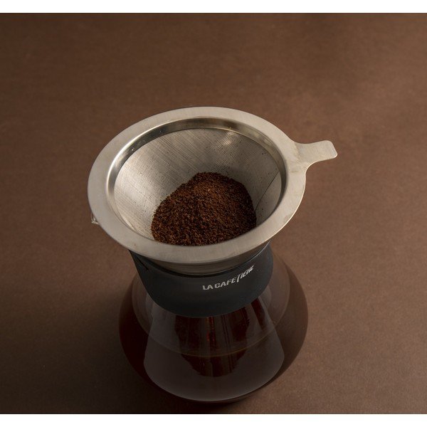Iš stiklo chemex su filtrais La Cafetiere – Kitchen Craft-image-2