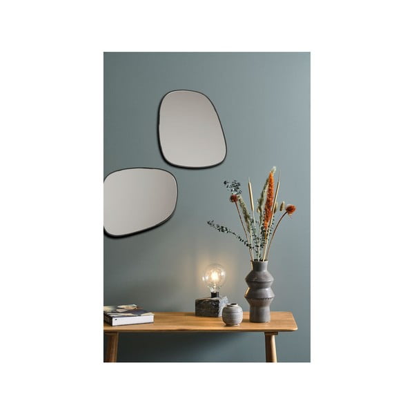 Tamsiai mėlyna molinė vaza Villa Collection Rost, aukštis 30 cm-image-3