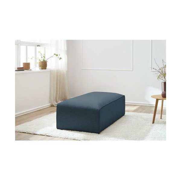 Tamsiai mėlynos spalvos modulinė taburetė Megeve – Bobochic Paris-image-4