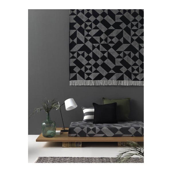 Geltonas pledas su medvilne "Euromant Granite", 140 x 180 cm-image-2