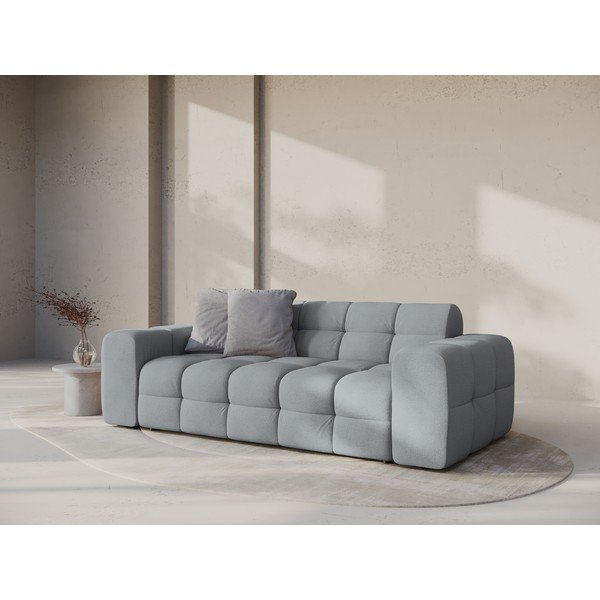 Pilkos spalvos sofa 222 cm Kendal – Micadoni -image-1