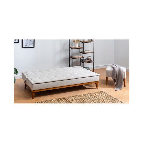 Kreminė sofa lova "Aristea-image-4