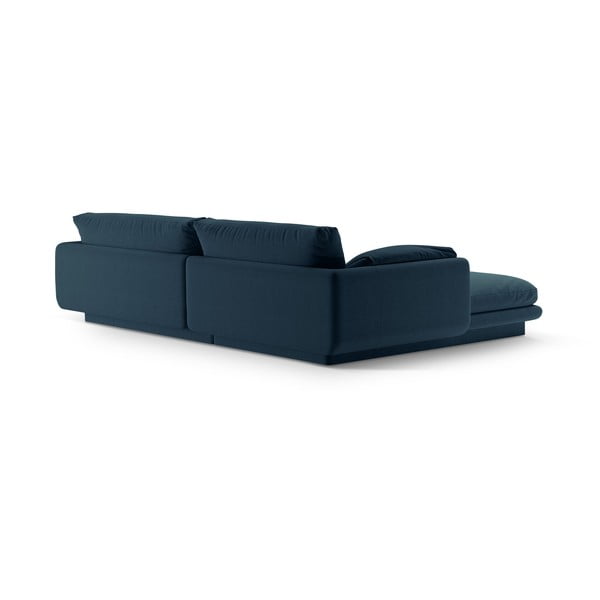 Kampinė sofa tamsiai mėlynos spalvos (su dešiniuoju kampu) Torino – Micadoni Home-image-3