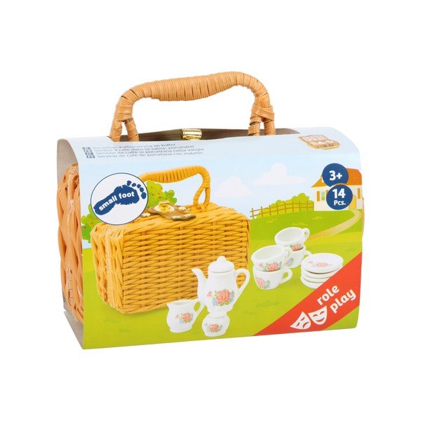 14 dalių vaikiško porceliano rinkinys su dėklu "Legler Coffee-image-3