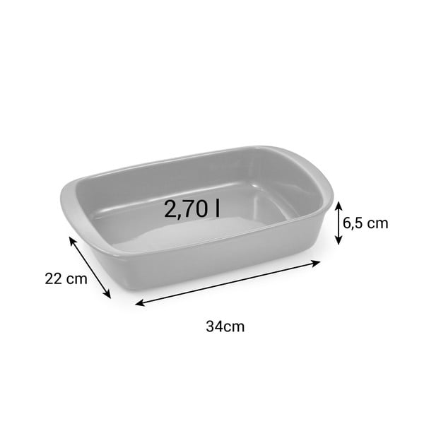 Akmens masės kepimo indas 22x34 cm Delicia - Tescoma-image-2