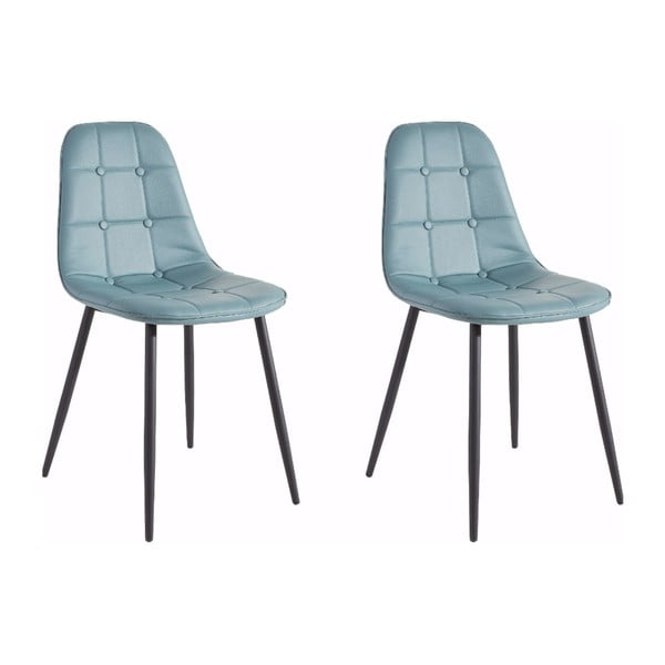 2 mėlynų kėdžių rinkinys Støraa Lamar