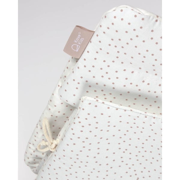 Baltos spalvos vaikiškos maitinimo kėdutės pagalvėlė Nuun – Kave Home-image-3