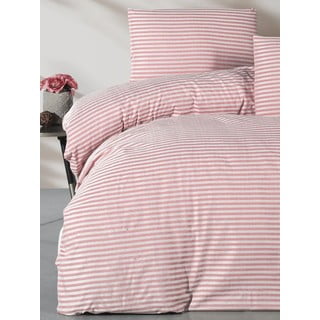 Dvigulė/itin ilga patalynė rožinės spalvos su paklode/4 dalių 200x220 cm – Mila Home