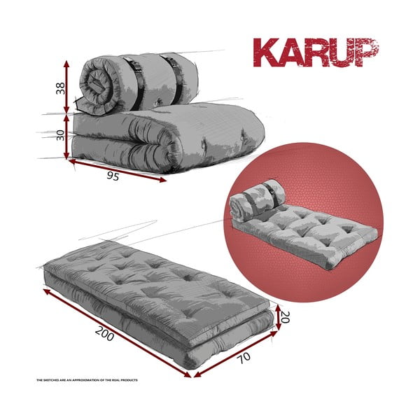 "Karup Buckle Up Sofa Grey/Natural-image-3