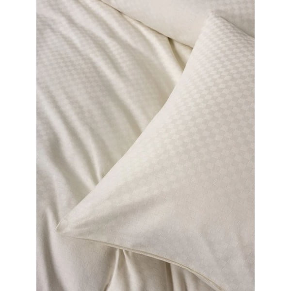 Smėlio spalvos iš ranforce medvilnės dvigulė/itin ilga patalynė 240x220 cm Checkered – Mila Home Luxury-image-3