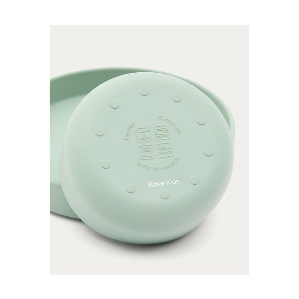 Silikoniniai vaikiški valgomojo rinkiniai 2 vnt. Lili – Kave Home-image-4