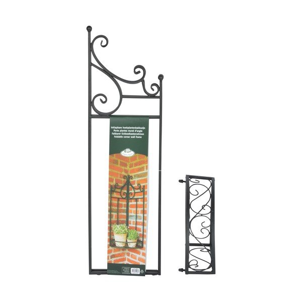 Kampinė metalinė sulankstoma gėlių lentyna "Esschert Design-image-1