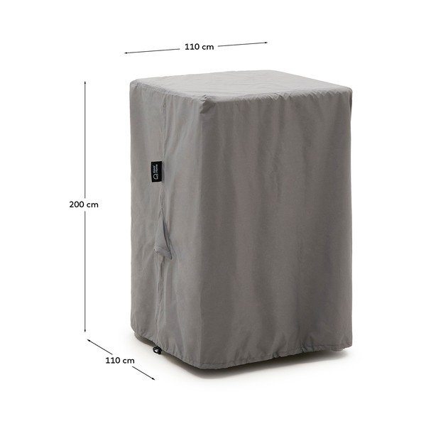 Sodo baldų apsauginis užvalkalas 110x110x200 cm Iria – Kave Home-image-2