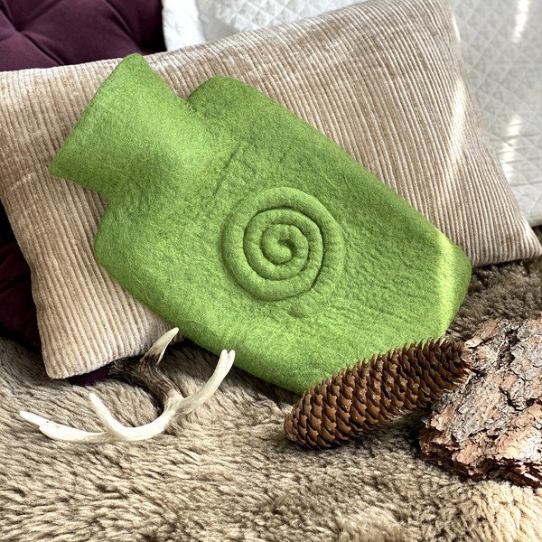 Vaikišk šildyklė su 100 % merino vilnos užvalkalu Classic - Hugo Frosch-image-2