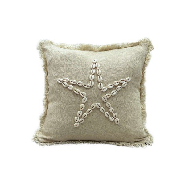 Iš medvilnės dekoratyvinis pagalvės užvalkalas 43x43 cm Seashells – Mioli Decor