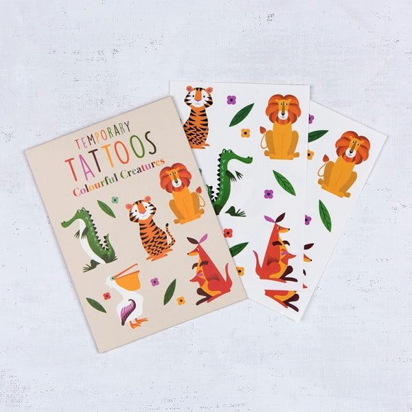 Tatuiruočių antspaudai Rex London Spalvingos būtybės-image-3