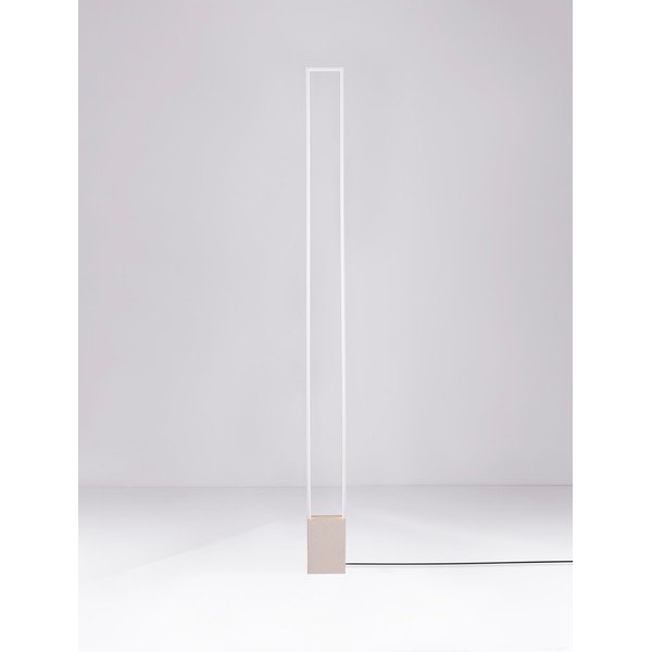 Baltos spalvos pastatomas šviestuvas LED (aukštis 161 cm) Lithos – Nova Luce-image-3
