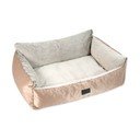 Auksinės spalvos augintinio guolis šuniui 100x70 cm Dog Fantasy Lux Platinum – Plaček Pet Products