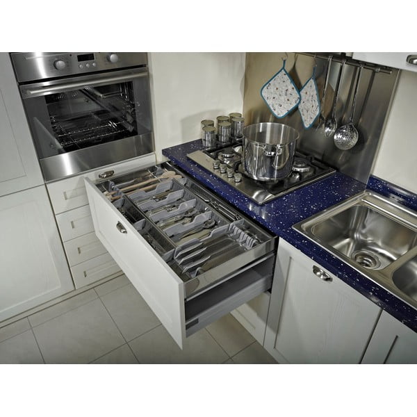 Stalo įrankių padėklas pilkos spalvos 33 x 46 cm Flexo – Elletipi-image-2