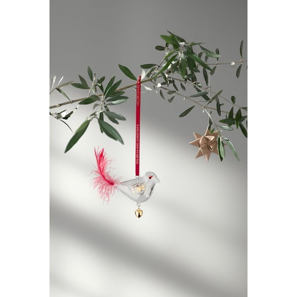 Iš stiklo eglutės papuošimas Bird – Holmegaard-image-1
