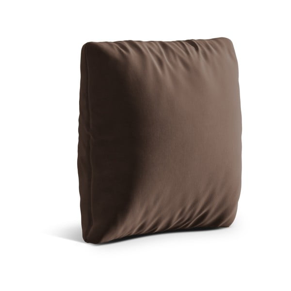 Rudos spalvos iš velveto sofos pagalvėlė Kemi – Cosmopolitan Design-image-1