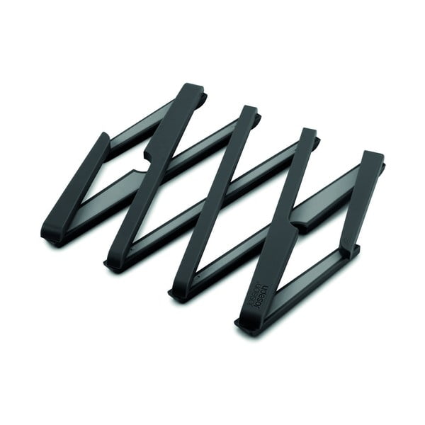 Juodas sulankstomas karšto puodo kilimėlis Joseph Joseph Stretch