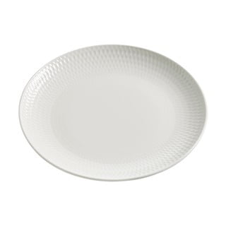 Balta porcelianinė desertinė lėkštė Maxwell & Williams Diamonds, ø 18 cm