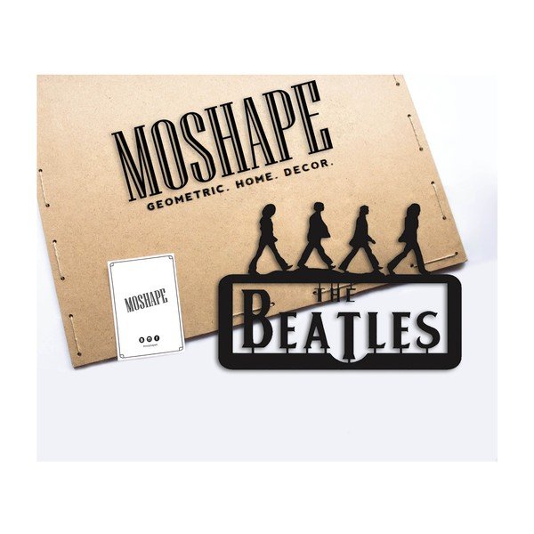 Juoda sienų apdaila The Beatles-image-1