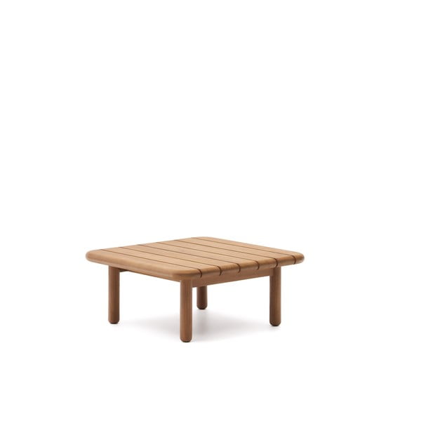 Iš tikmedžio masyvo sodo kavos staliukas 70x70 cm Turqueta – Kave Home