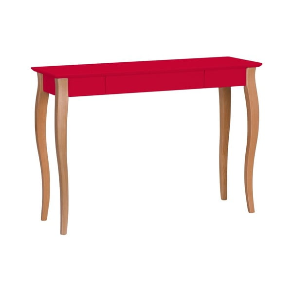 Raudonas rašomasis stalas Ragaba Lillo, plotis 105 cm