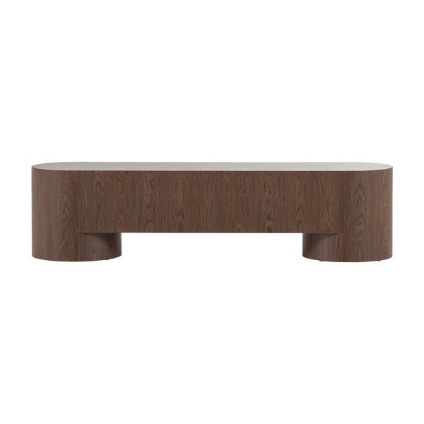 Tamsios natūralios spalvos TV spintelė 200x50x50 cm Velari – WOOOD-image-4