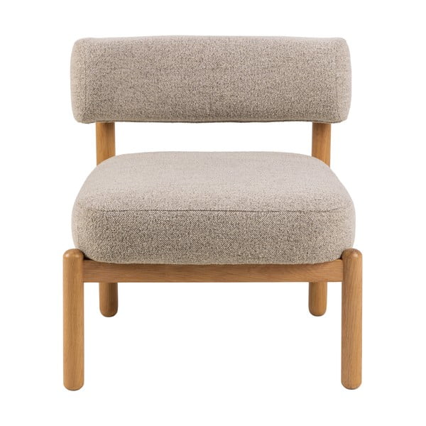 Iš boucle krėslas smėlio spalvos Burley – Actona