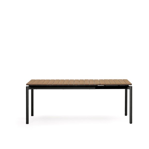 Iš aliuminio sodo valgomojo stalas 90x140 cm Canyelles – Kave Home-image-2