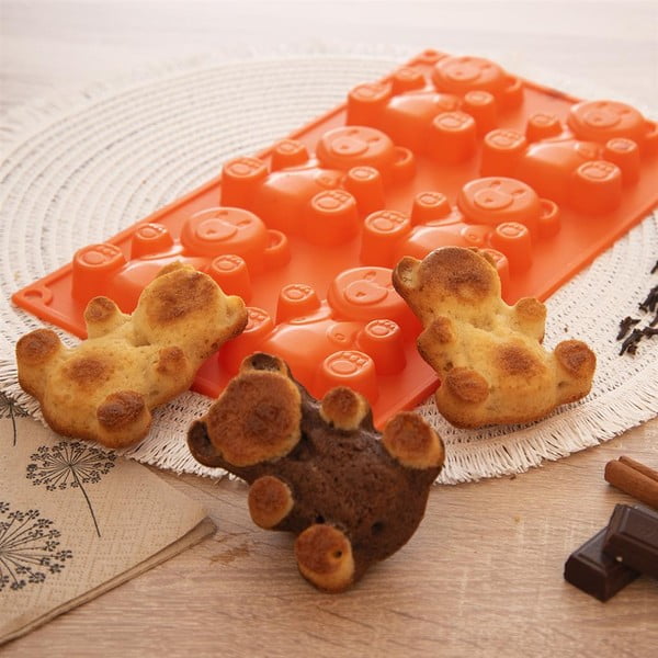 Silikoninė kepimo forma meškiukams Orion-image-1
