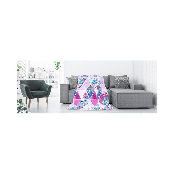 AmeliaHome Kaleidoscope mikropluošto antklodė, 220 x 240 cm-image-2
