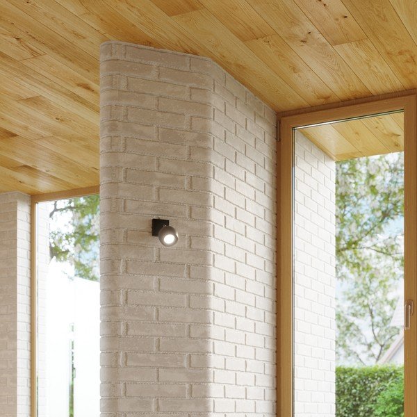 Taškinis šviestuvas juodos spalvos 25x25 cm Ollo – Sollux-image-4