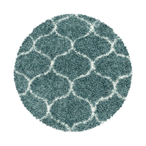 Apvalios formos kilimas mėlynos spalvos ø 120 cm Salsa – Ayyildiz Carpets