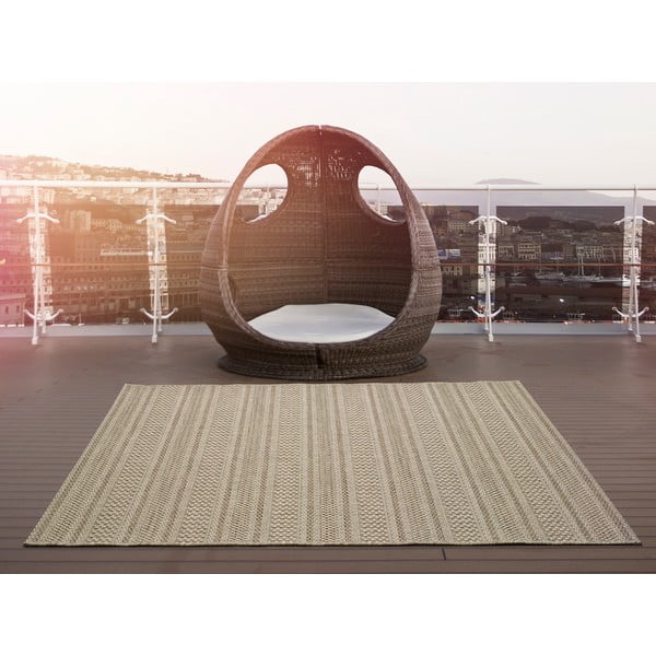 Smėlio spalvos lauko kilimas Universal Tenerife Mismo, 160 x 230 cm-image-1