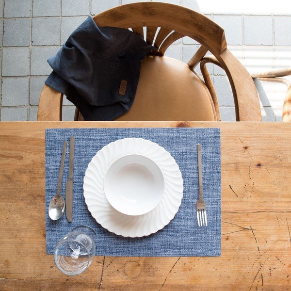 Mėlynas kilimėlis Tiseco Home Studio, 45 x 33 cm-image-1