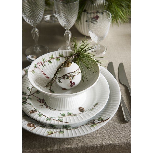 Baltos spalvos iš porceliano  dubuo su Kalėdų motyvu ø 16 cm Hammershøi Christmas – Kähler Design-image-3