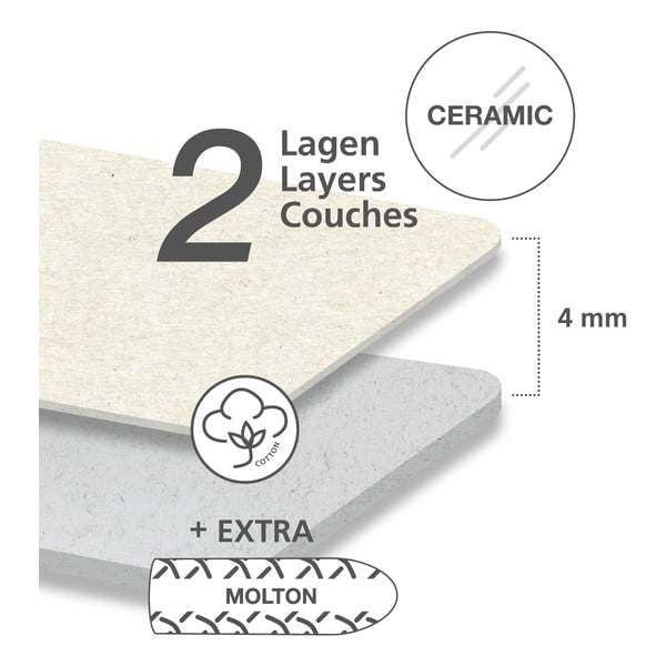 Mėlynas medvilninis užvalkalas lyginimo lentai Wenko XL-image-2