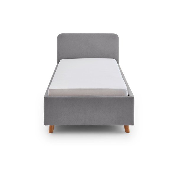 Pilkos spalvos vaikiška lova be grotelių 90x200 cm Cosy – Meise Möbel-image-4