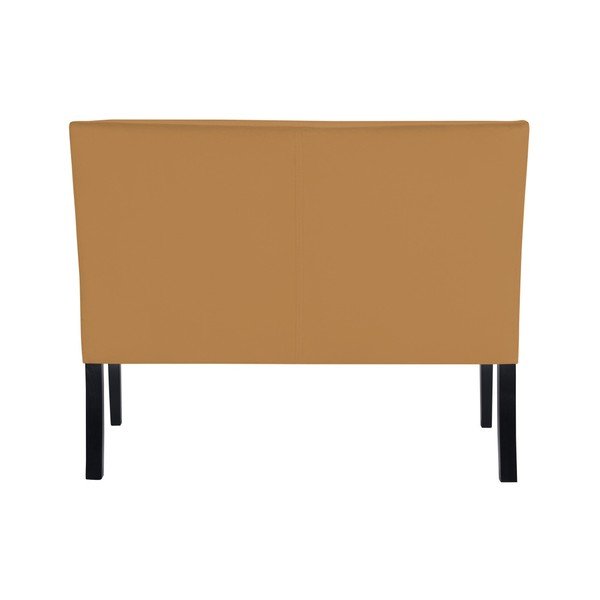 Geltonos spalvos dvivietė sofa Micadoni Home Mauricio-image-1