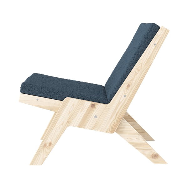 Tamsiai mėlynos spalvos krėslas Sway – Karup Design-image-3