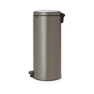 Iš plieno šiukšliadėžė pilkos spalvos su pedalu 30 l NewIcon – Brabantia